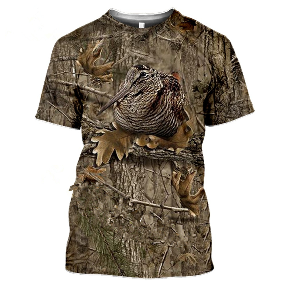 Hunting Outdoor Shirts - T-shirt à manches courtes pour hommes,