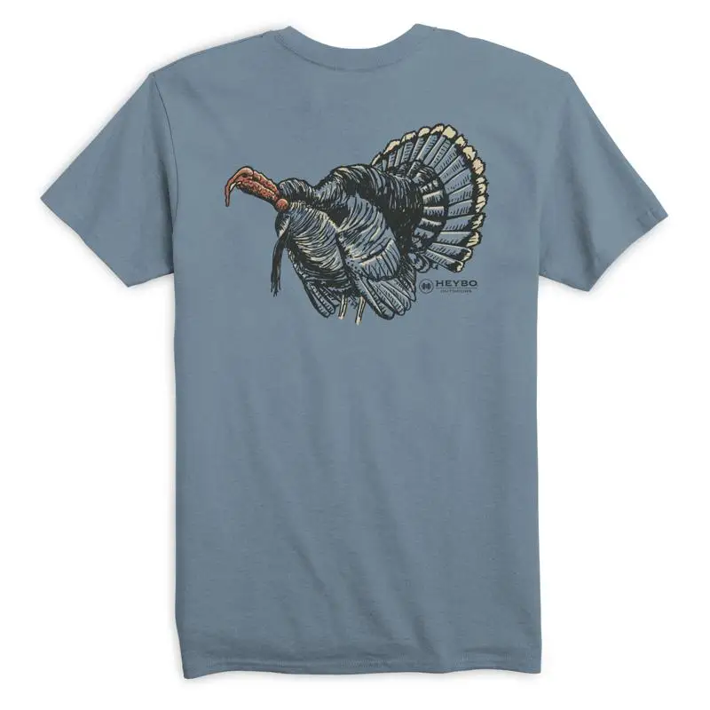 Hunting Outdoor Shirts - Heybo Outdoors Hunting Longbeard Turkey dédié