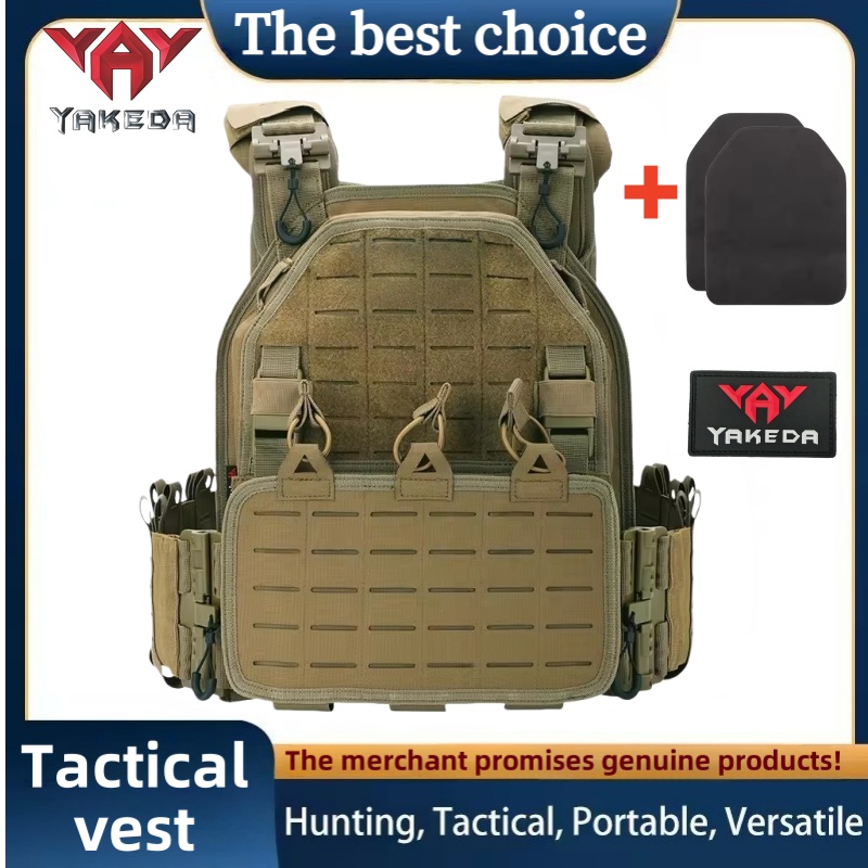 Hunting Outdoor Gear - Gilet tactique YAKEDA 6094 détachable rapidement,