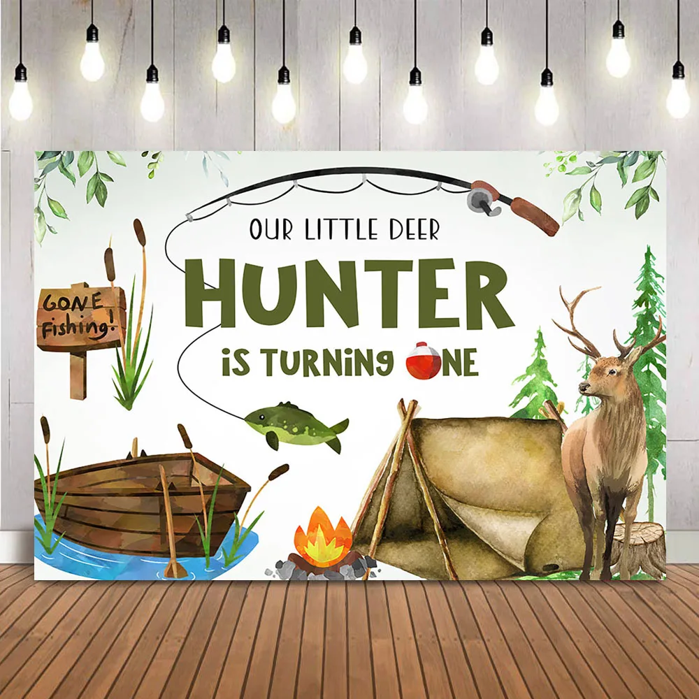 Hunting Outdoor Background - Toile de fond de photo d'anniversaire