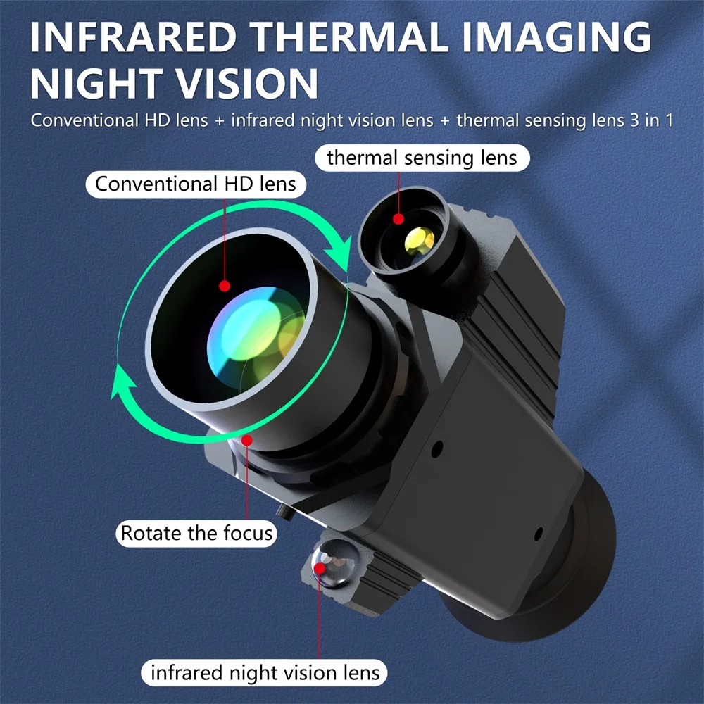 Outdoor Hunting Images - Imageur thermique infrarouge 4K UHD, monoculaires