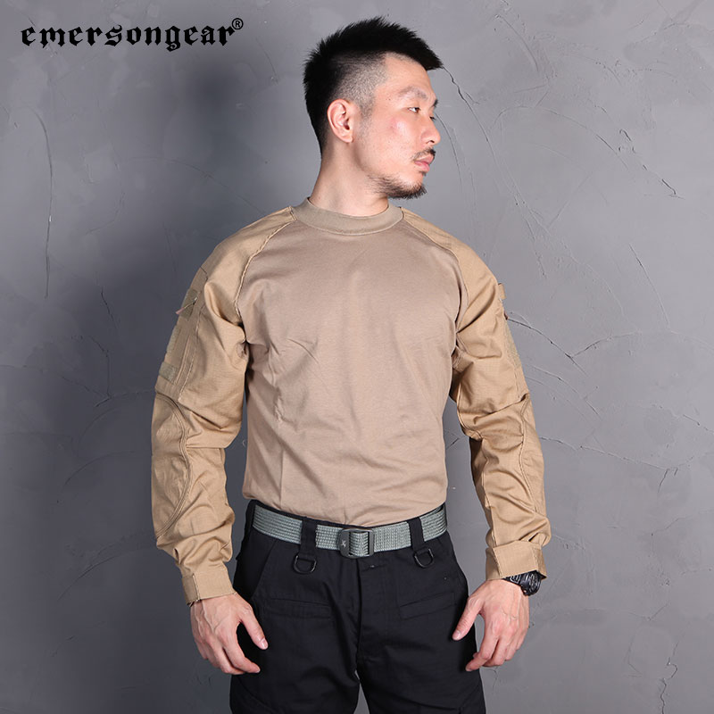 Hunting Outdoor Shirts - Chemises de combat Emersongear, t-shirts d'entraînement