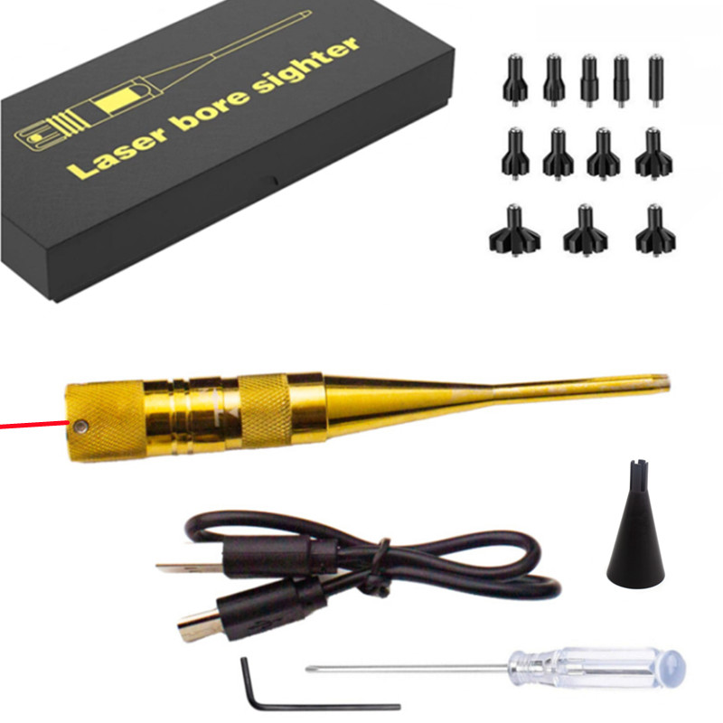 Laser Boresighter Kit - Kit de visée laser tactique rouge/vert