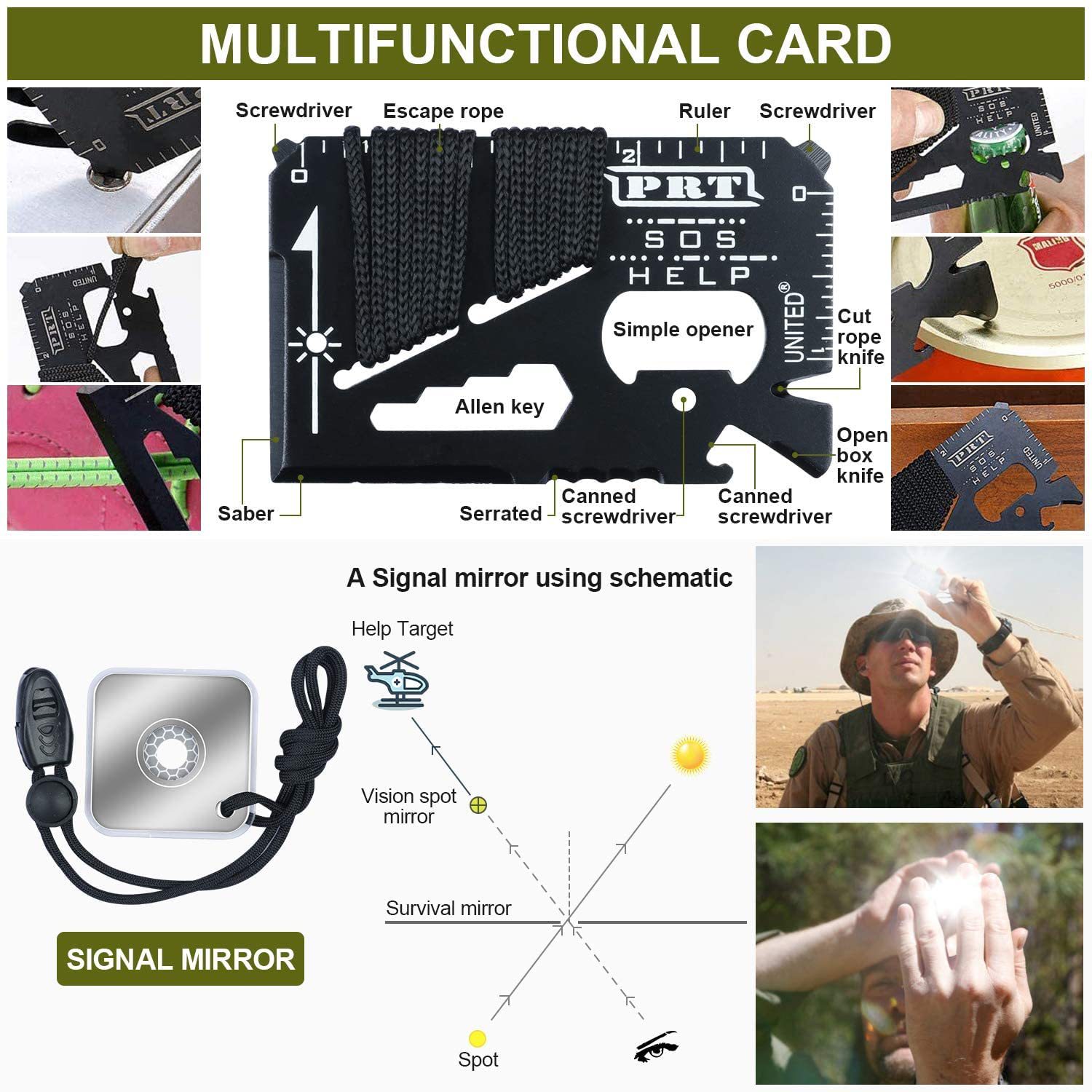 Kit d'outils de survie compact - Hunting Outdoor Gear avis et prix