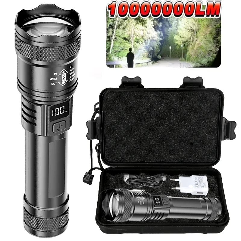 TY-908M lampe de poche LED 200 - Tactical Flashlight Rechargeable avis et prix