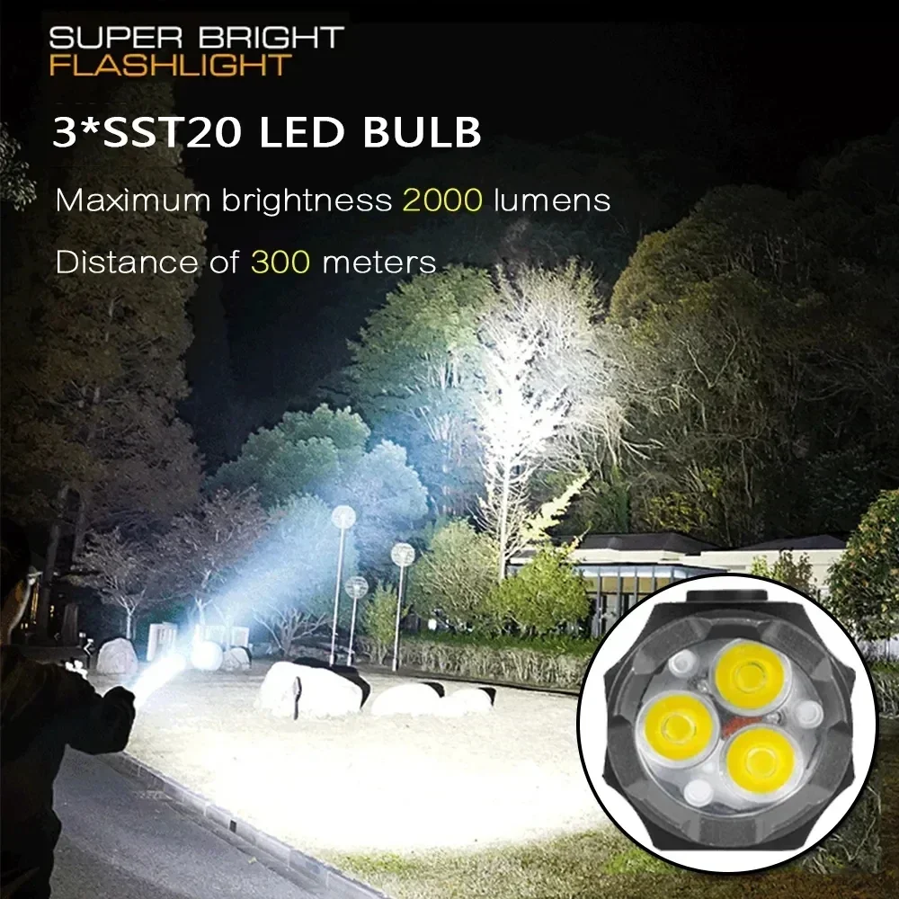 Mini lampe de poche LED puissa - Tactical Flashlight Rechargeable avis et prix