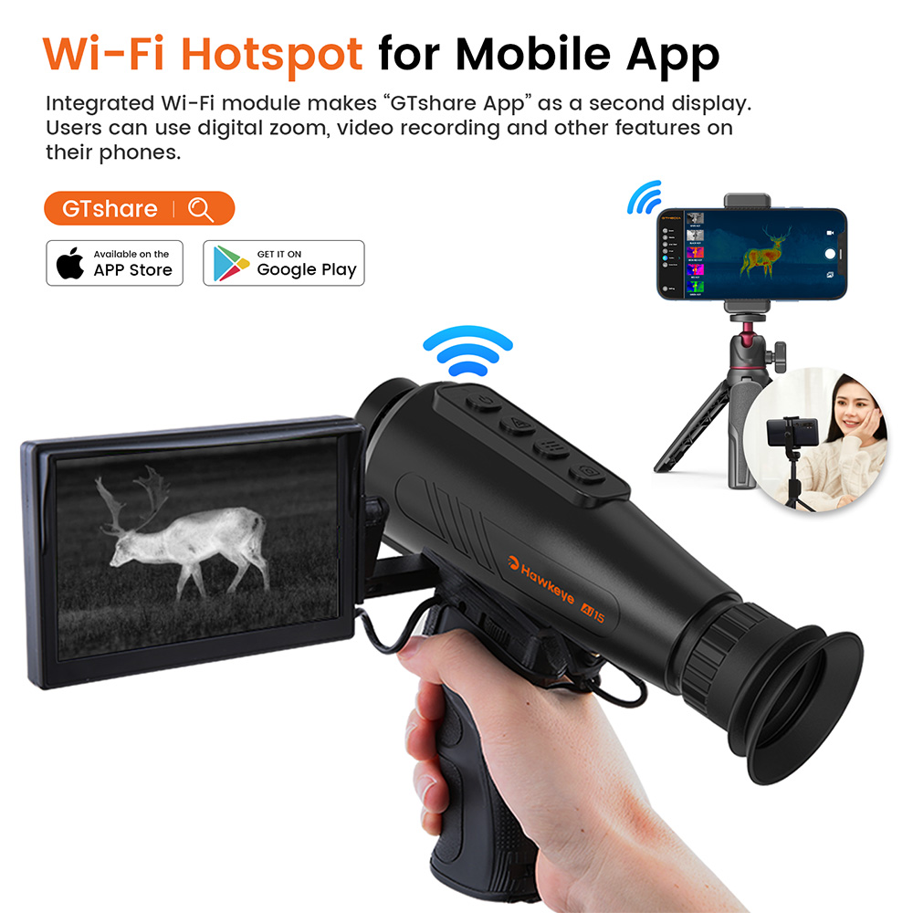 Nouvelle caméra thermique d'ex - Outdoor Hunting Images avis et prix