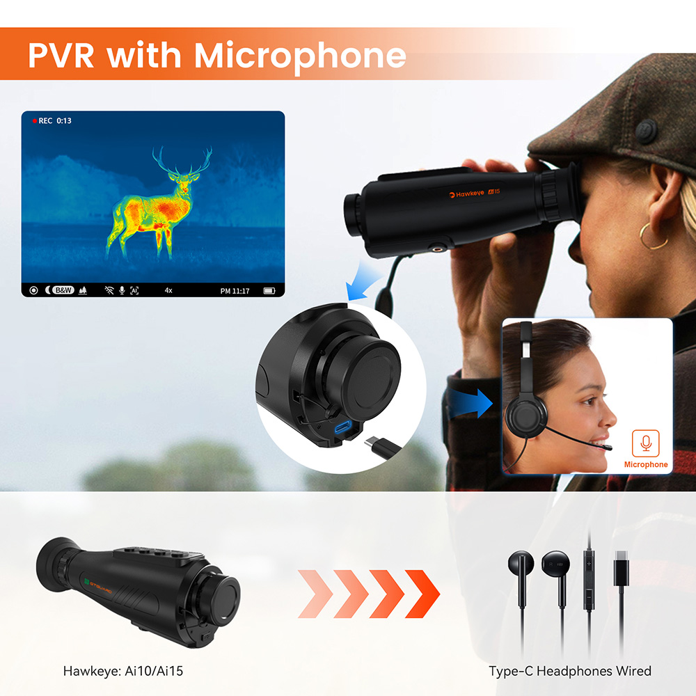 Nouvelle caméra thermique d'ex - Outdoor Hunting Images avis et prix