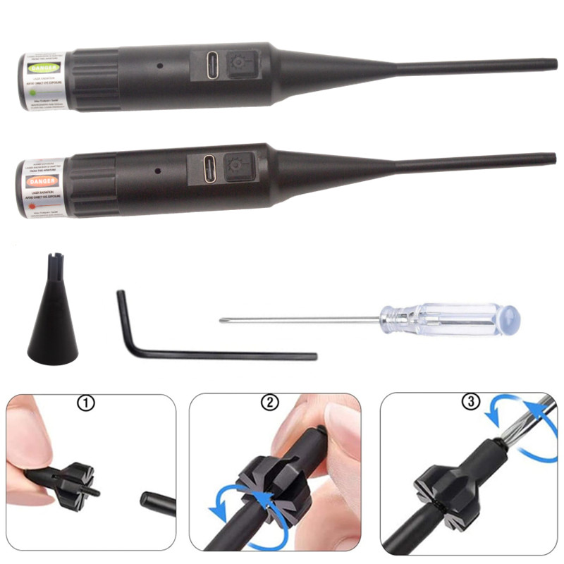 Kit de visée d'alésage 12 adap - Laser Boresighter Kit avis et prix
