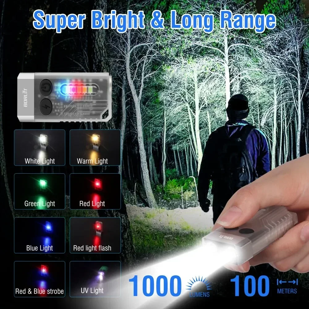BORUiT V10 porte-clés UV LED E - Hunting & Outdoor Supplies Vanderbijlpark Photos avis et prix