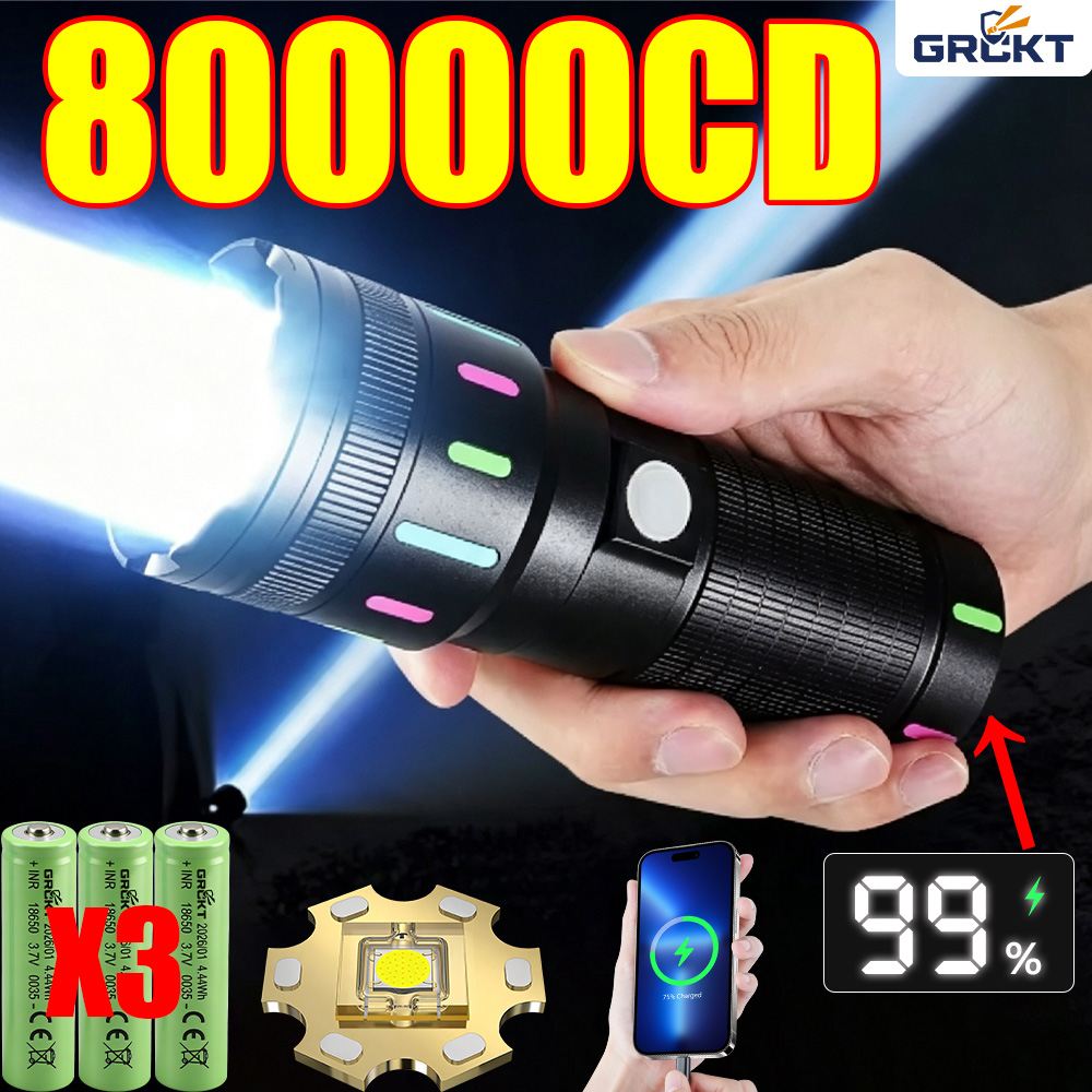 Lampe de poche LED la plus pui - Tactical Flashlight Rechargeable avis et prix