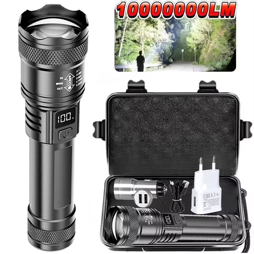 Lampe torche LED rechargeable  - Tactical Flashlight Rechargeable avis et prix