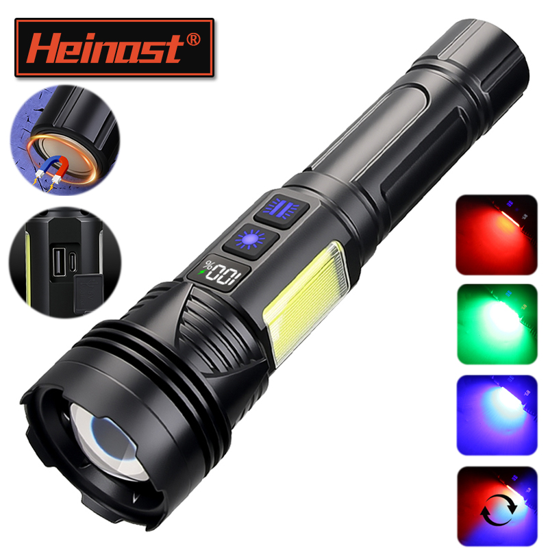 Lampe torche LED puissante à m - Tactical Flashlight Rechargeable avis et prix